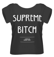 SUPREME BITCH ROLLED SLEEVE