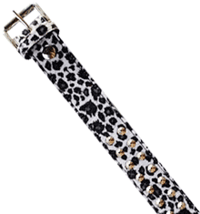 SNOW LEOPARD CONICAL STUD