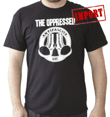 OPPRESSED - ANTIFASCIST OI! (BLACK)
